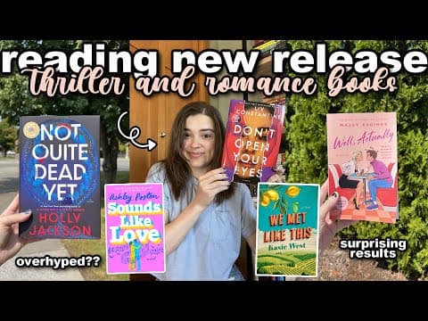 Reading New Anticipated Thriller And Romance Books 🤯📚❤️‍🔥 [reading Vlog]