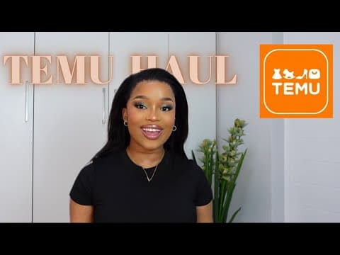 Temu Haul:  Amazing Quality Products I’m Impressed \\ Free Shipping!