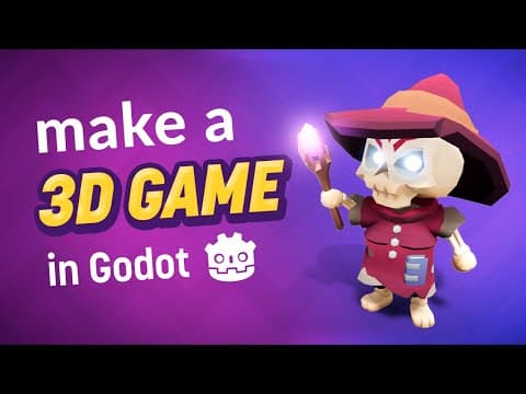 How To Make 3d Games In Godot
