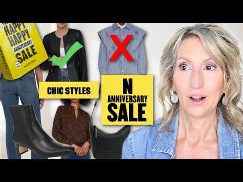 Nordstrom Anniversary Sale 2025 - My Recommendations For Women Over 50!