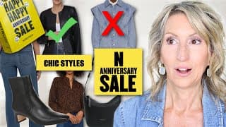 Nordstrom Anniversary Sale 2025 - My Recommendations For Women Over 50!