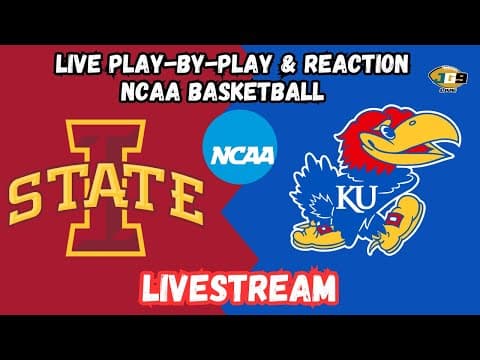 Iowa State Vs. Kansas | Espn Livestream | College Basketball | Live Reaction