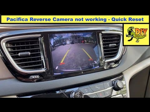 Chrysler Pacifica Reverse Camera Not Working - System Reset
