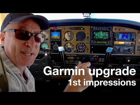 Garmin Gtn 650xi And Dual G5 Upgrade -1st Impressions.