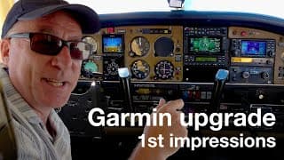 Garmin Gtn 650xi And Dual G5 Upgrade -1st Impressions.