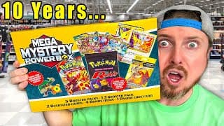 I Found 10 Year Old Pokemon Cards In A Mystery Box! (opening It)