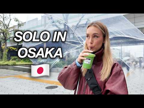 Solo Travelling Osaka/tokyo For The First Time🇯🇵 (japan Vlog)