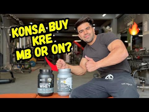 MuscleBlaze Biozyme Performance Whey VS On protein WHICH ONE IS BEST? 💯HONEST REVIEW🔥