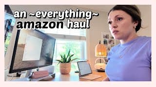 Vlog ✨ New Makeup, Organizing The Awful Closet (we All Have One..) + Big Amazon Haul