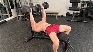 Chest & Triceps - Home Gym (🔴live Workout)