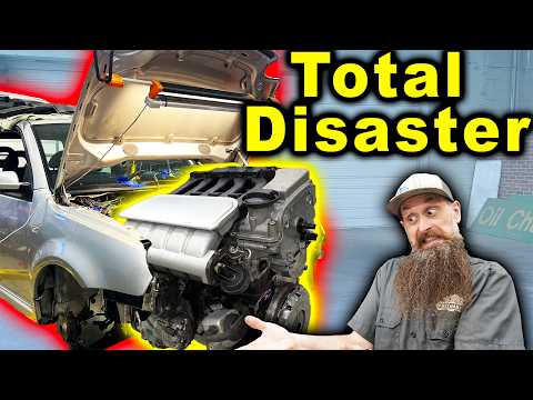 Trying To Swap A Vr5 Into A Lupo Gti – One Disaster After Another