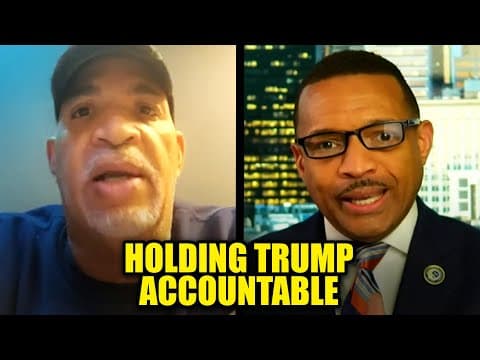 Black Conservative Holds Trump Accountable