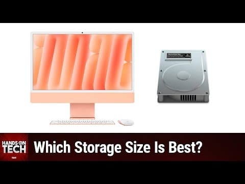 Imac Storage - Which Storage Size Is Best For My Imac?