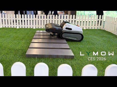 A Real Robot Mower - Lymow One Plus