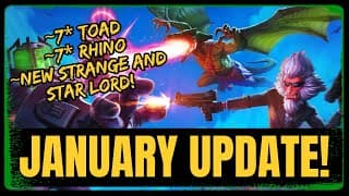 Solo Coliseum, 7* Rhino, New Realm Event And More! January Update Details! V54.1 Release Notes!