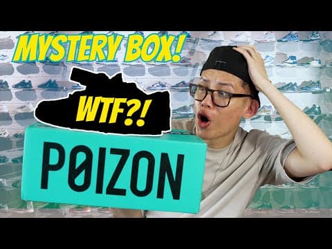 Crazy Mystery Box Unboxing From Poizon (the Most Viral Sneaker App… Can You Trust It?)
