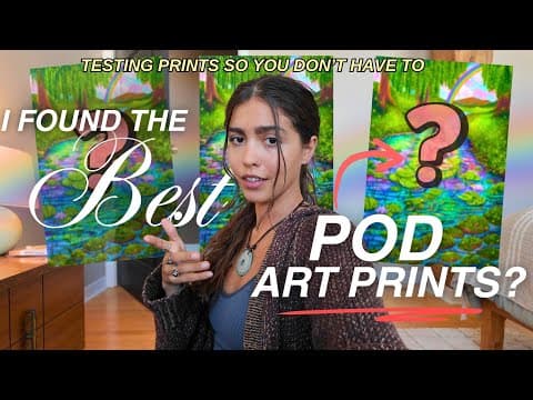 I Tested Pod Art Prints To Find The Best Ones So You Don’t Have To 🎨🌟