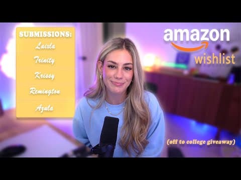 Making One Of My Viewer's Days :) | Amazon Off To College Giveaway