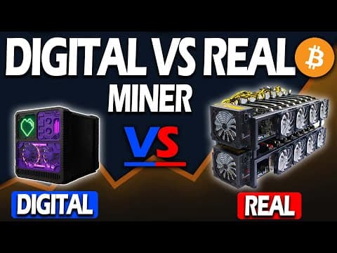 Which Makes More Profit? Gomining Digital Miners Vs Real Bitcoin Mining