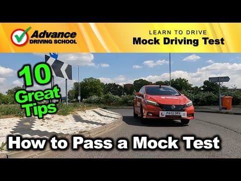 How To Pass A Mock Driving Test