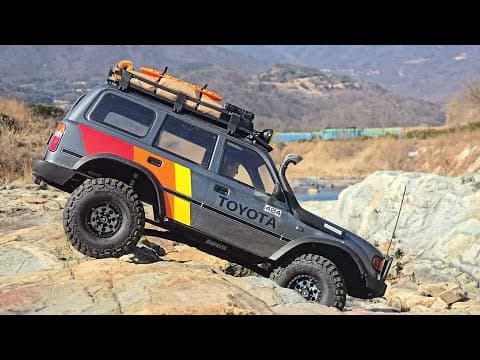 Fms Fcx10 Lc80 Toyota Land Cruiser 80 Rs H-tech Wheel - Winter Creek Rock Crawling