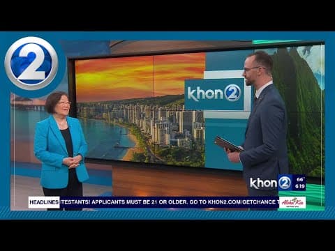 Sen. Hirono Doubtful Healthcare Bill Impacting Thousands Of Hawaii Residents Will Pass