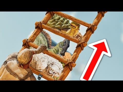 The Furthest To Climb Up The Ark Tame Ladder, Wins!