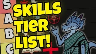 Skills Tier List For D&d!