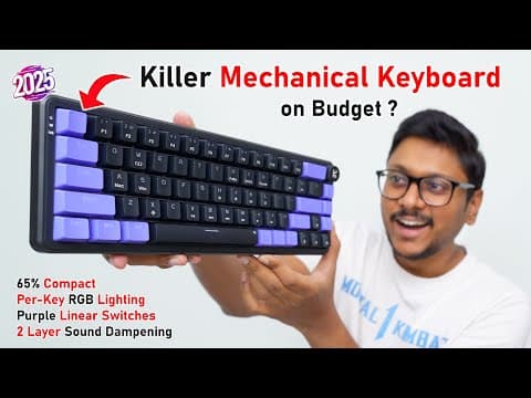 Best 65% Mechanical Gaming Keyboard On Budget..? 🤔 Kreo Hive 65 Rgb Unboxing🔥