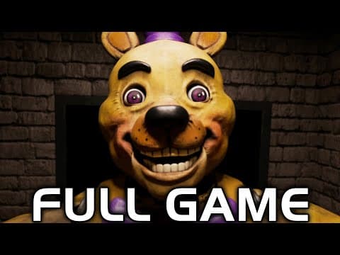 Forgotten At Fredbear's - Full Walkthrough (all Endings)