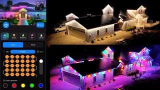 Cheaper Than Govee Lights… And You’ll Never Hang Christmas Lights Again!