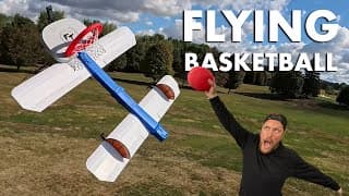 I Built A Flying Basketball Hoop - Will It Fly?