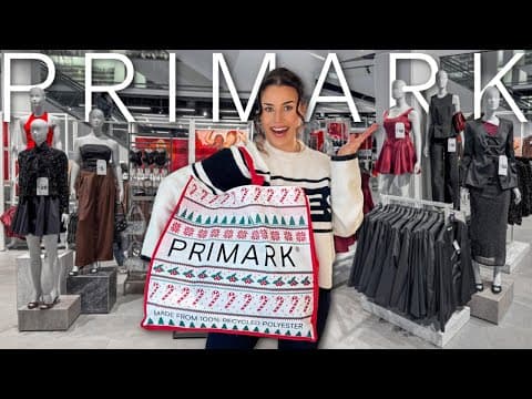 Primark December Shop With Me | New In Party Outfits, Christmas Pjs & More!
