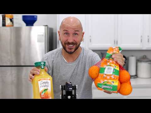 Is Freshly Squeezed Orange Juice Cheaper Than Store Bought?