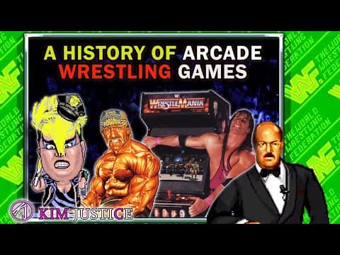 A History Of Arcade Wrestling Games | Kim Justice