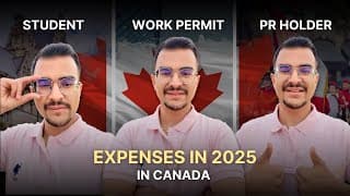 Don't Move To Canada 🇨🇦 (2025) Before Seeing This: Student Vs Work Vs Pr Costs!