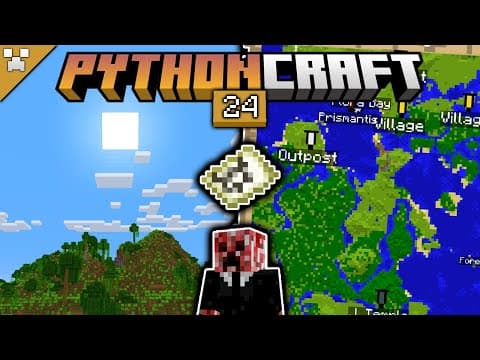 Pro Cartographer! | Pythoncraft (minecraft Survival Let's Play) | Episode 24
