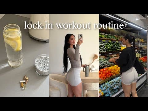 The Great Lock-In Workout Routine | Enter Your Disciplined Era & Finish 2025 Strong 🌱
