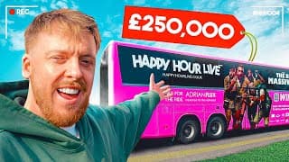 Inside Our Bright Pink £250,000 Tour Bus! 🚌