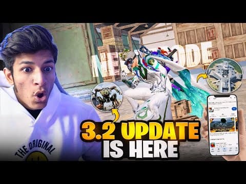🤩 Omg New Update 3.2 Is Here My First Gameplay - Bgmi Tricks - Legendx