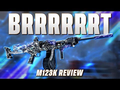 This Bf6 Lmg Destroys Entire Teams! - M123k Weapon Review