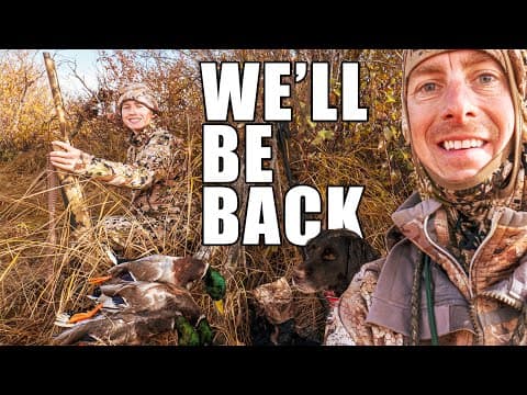 Unforgettable Father & Son Hunt in Canada 🇨🇦 (His First Ducks!)