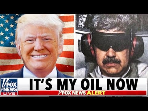 Trump Just Took Venezuela's Oil (what You Must Know)