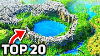 Top 20 Best Seeds For Minecraft 1.21! (bedrock & Java)