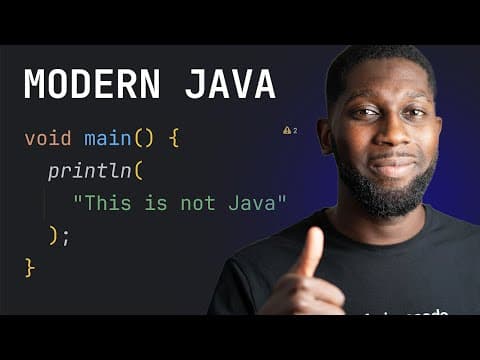 Learn Java In 10 Minutes. No More Psvm