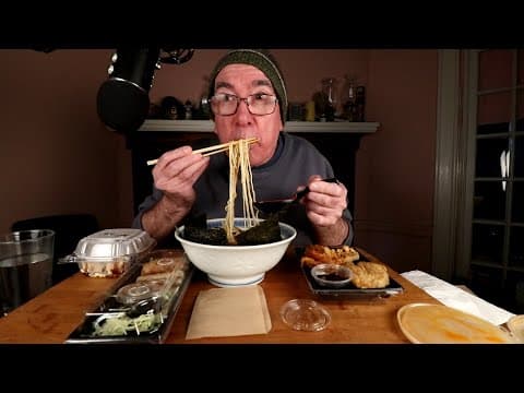 Asmr Ramen Mukbang
