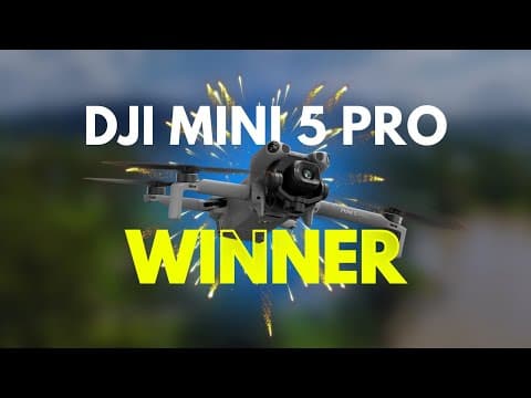 🎉 Dji Mini 5 Pro Giveaway Winner Announced – Live!