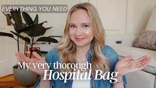 The Only Hospital Bag Video You'll Need To Watch - (labor & Delivery)