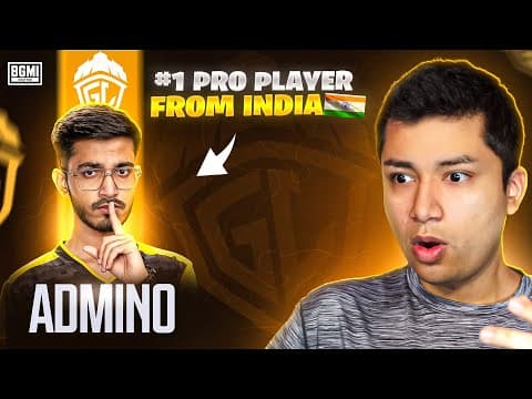 Rolex Reacts To India's Best Competitive Player (godlike Admino) | Bgmi