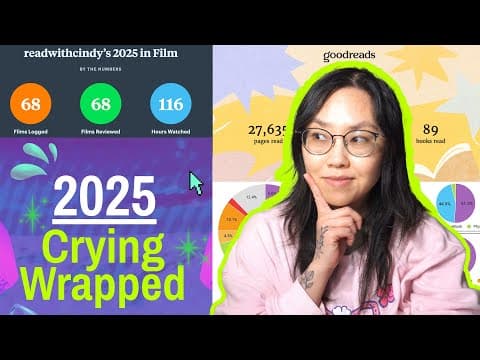 89 Books, 68 Movies, 88 Tears: My 2025 Wrapped For Reading, Watching, And Crying